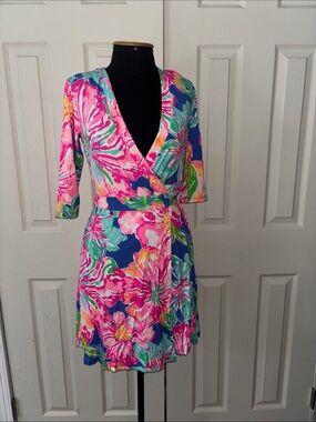 Lilly Pulitzer wrap dress